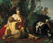 Gerard van Honthorst Granida en Daifilo Spain oil painting artist
